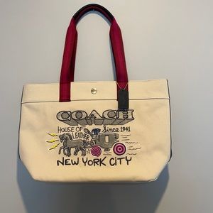 New with tags Coach tote.